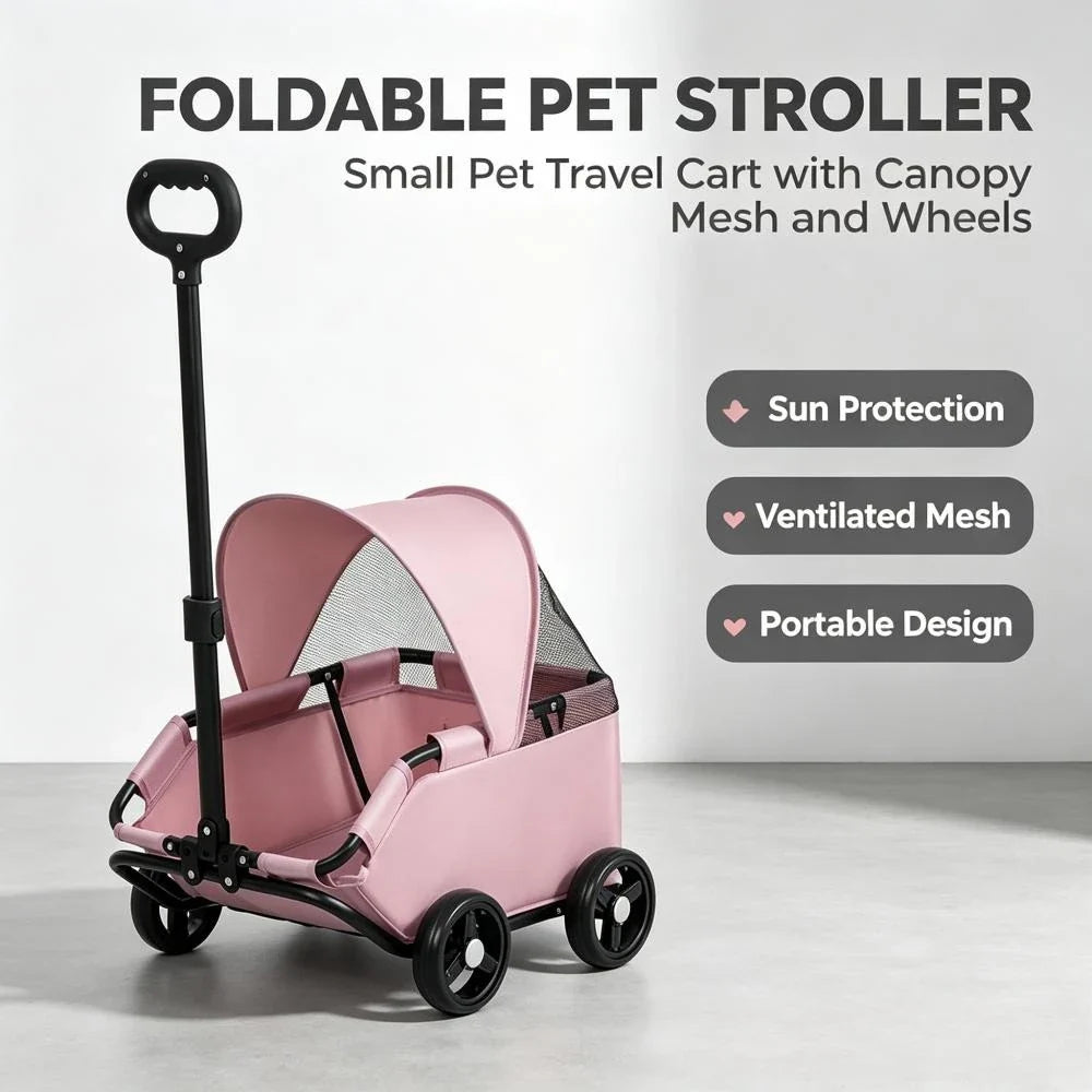 Foldable Portable Pet Stroller Manual - ProPawPet.com