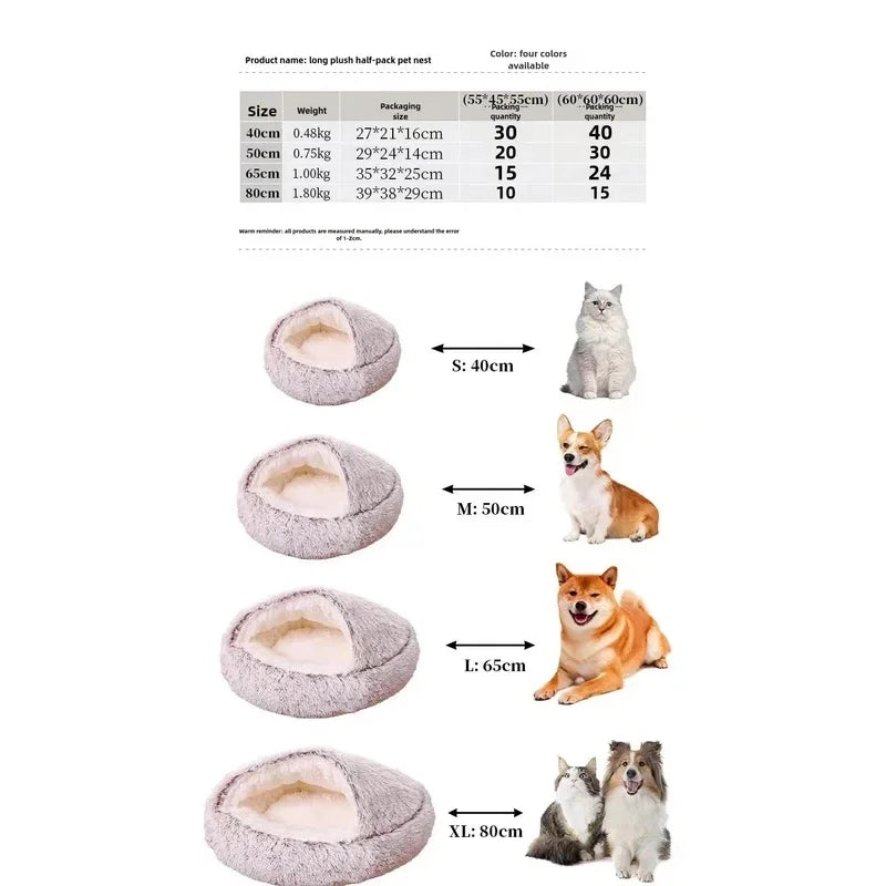 Winter Warm Fleece-Lined Soft Semi-Enclosed - ProPawPet.com