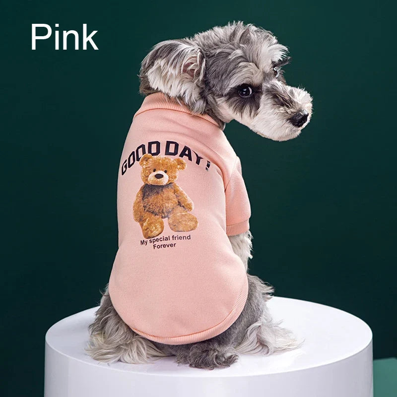 Dogs Winter Cute Costume Pet Clothes Cartoon - ProPawPet.com