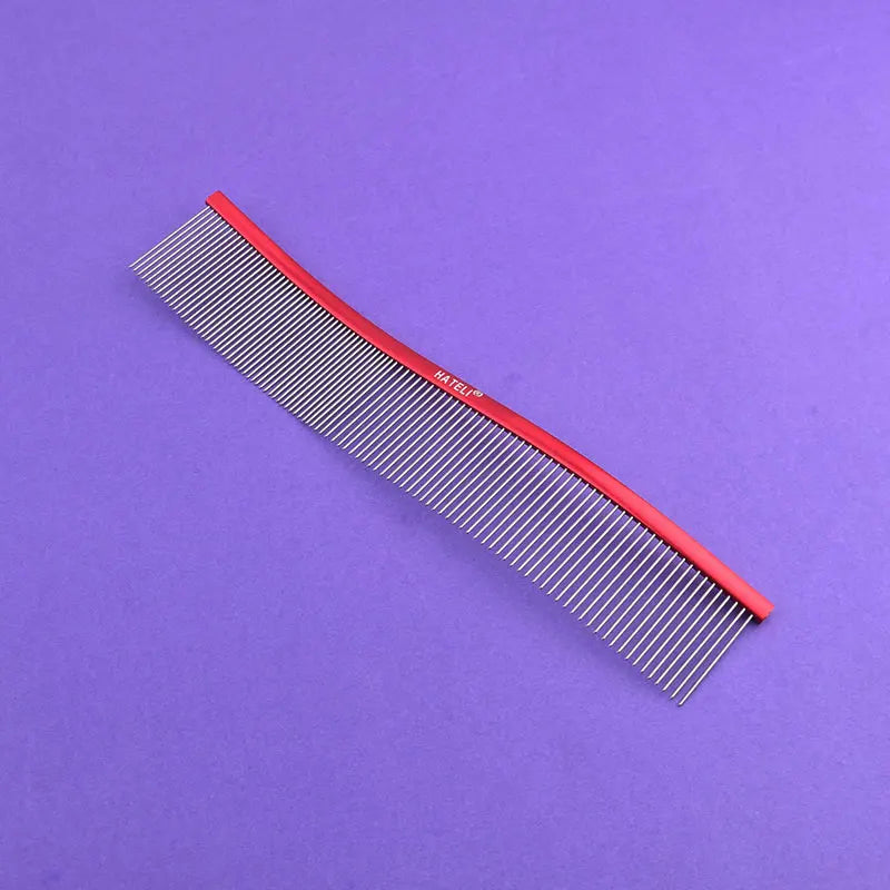 22cm Pet S Type Comb Professional Stainless Steel Grooming – Dog Supplies