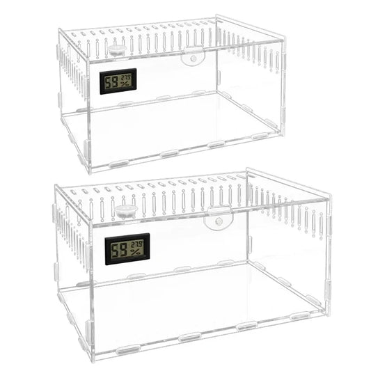 Reptiles Feeding Box Acrylic Terrariums - ProPawPet.com