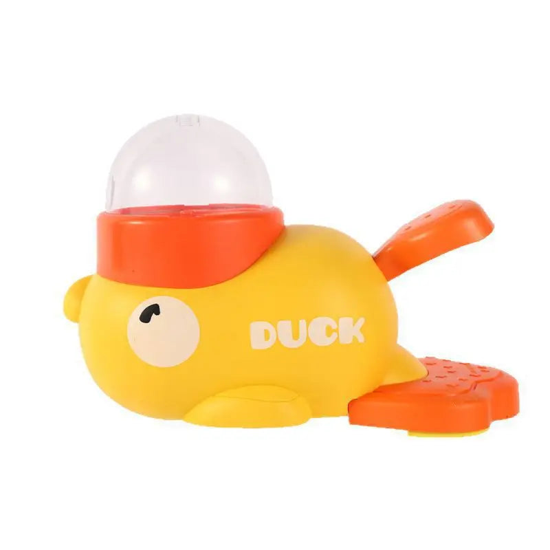 Non-Slip Cat & Dog Food Feeder Cartoon Duck Design Pet Snack Puzzle