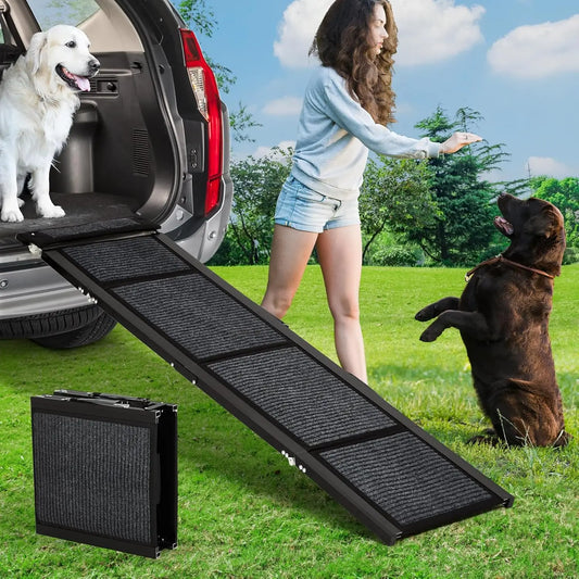 Upgraded Dog Ramp For Cars Folding Pet Ramp - ProPawPet.com