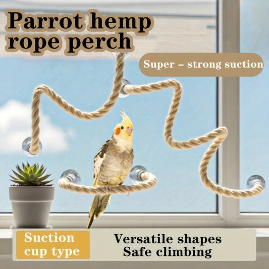 Linen Rope DIY Bendable Perch for Birds - ProPawPet.com