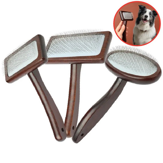 Dog Comb Solid Wood Dogs Brush Massage Cat - ProPawPet.com
