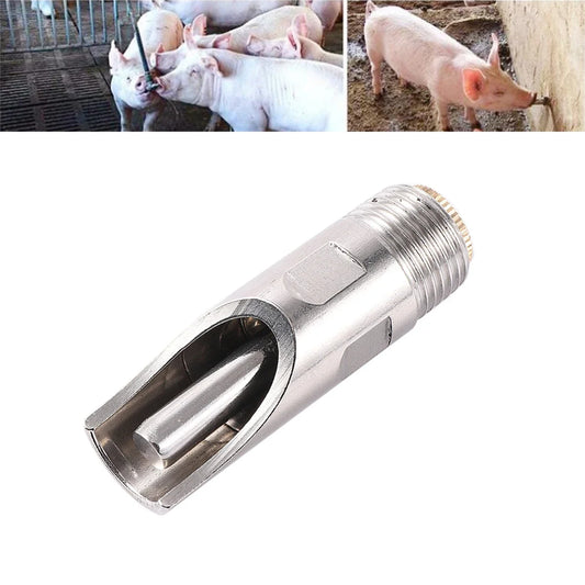 Stainless Steel Pig Water Dispenser - ProPawPet.com