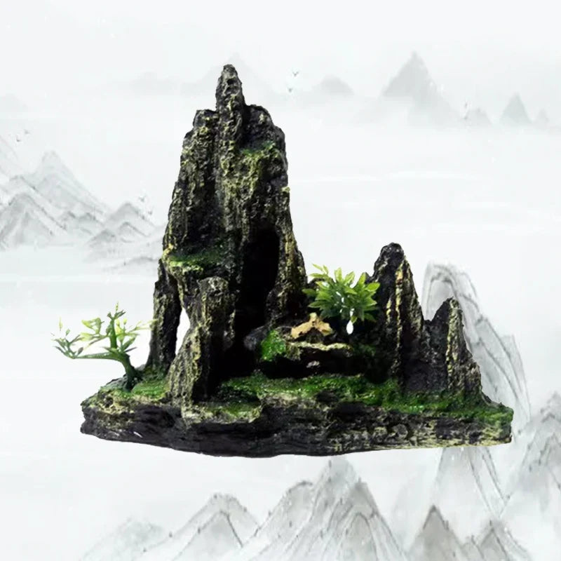 Resin Aquarium Rockery Mountain Decoration - ProPawPet.com