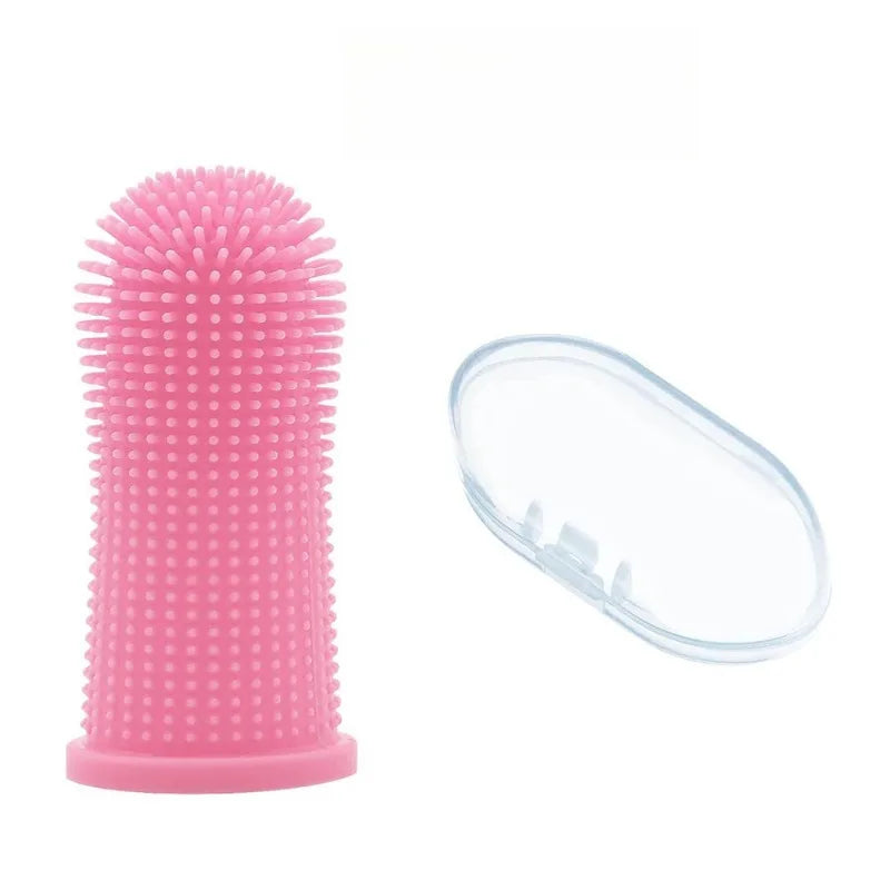 Pet Finger Toothbrush Dog Cat Teeth Cleaning - ProPawPet.com