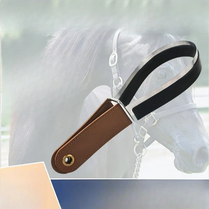 Horse Sweat Scraper Cleaning Grooming Brush - ProPawPet.com