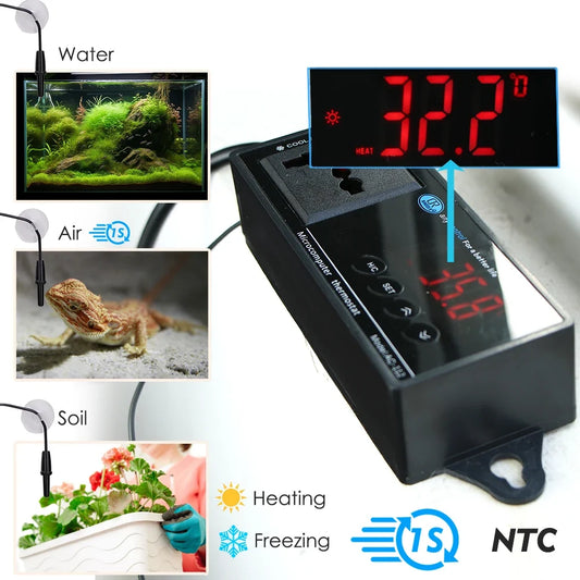 Reptile Thermometer Thermostat Controller - ProPawPet.com