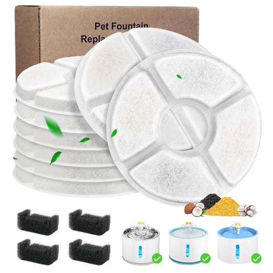 Cat Water Fountain Filter Replacement,Round - ProPawPet.com