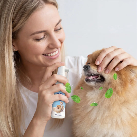Dog Cat Breath Freshener Spray Pet Oral - ProPawPet.com