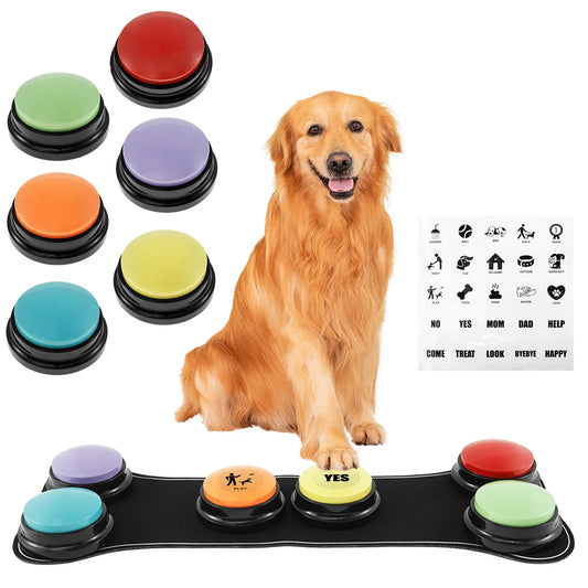 4/6 Pcs Dog Communication Buttons with - ProPawPet.com