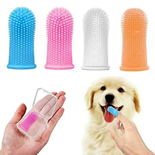 4pcs/Set Anti-Plaque Dog Toothbrushes - ProPawPet.com
