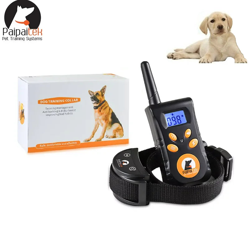 Paipaitek 500yd Dog Training Collar Anti - ProPawPet.com