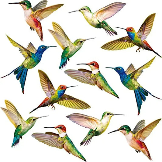 6 Pieces Hummingbird Window Clings - ProPawPet.com