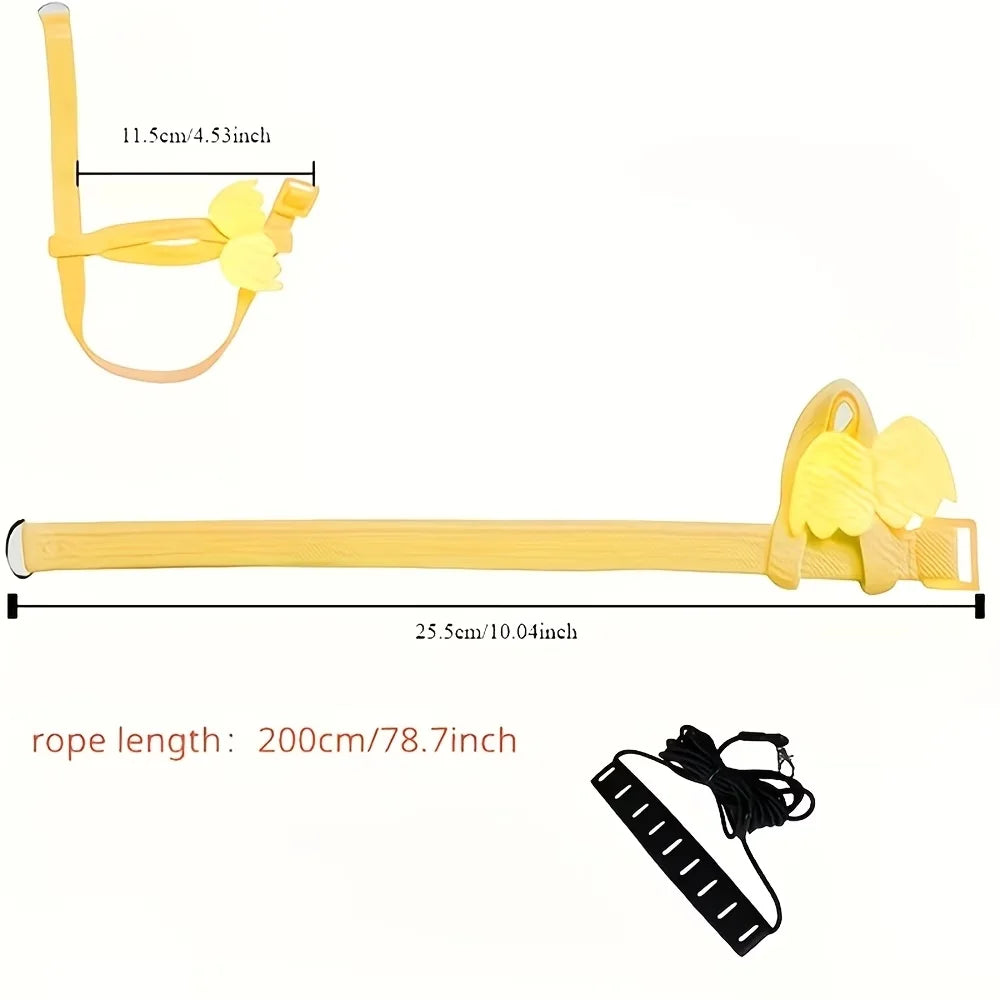 Adjustable Anti‑Bite Parrot Harness Leash - ProPawPet.com