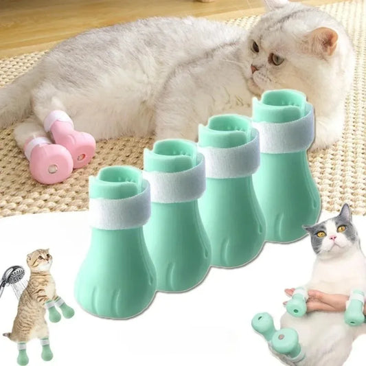 Adjustable Silicone Anti-scratch Cat Foot - ProPawPet.com