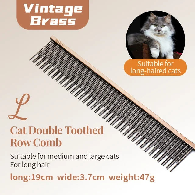 Fenice Pet Grooming Comb Cat Special Density Tooth – Cat Supplies