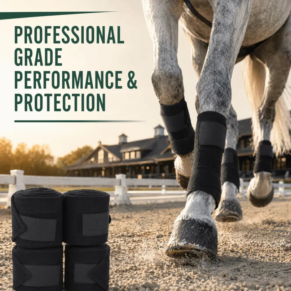 4Pcs Self Adhesive Horse Leg Warp Elastic - ProPawPet.com