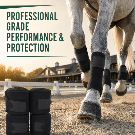4Pcs Self Adhesive Horse Leg Warp Elastic - ProPawPet.com