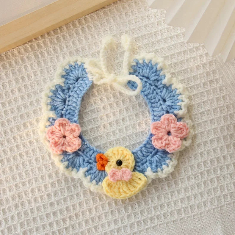 Hand-knitted Pet Collar Cat Decorative - ProPawPet.com