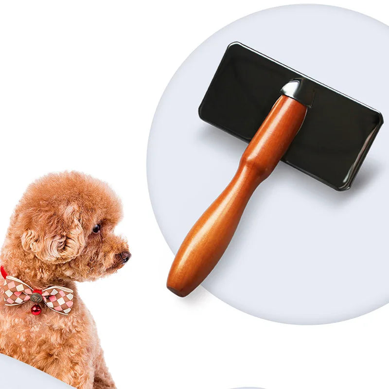 Dog Comb Solid Wood Brush Pet Hair Remover - ProPawPet.com