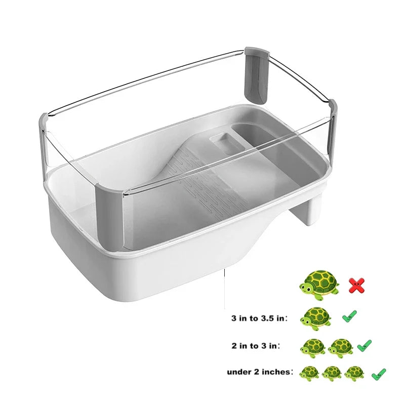 Transparency Turtle Tank House With Area to - ProPawPet.com