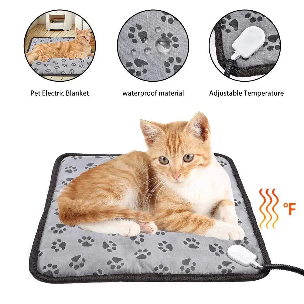 Pet Heated Mat Dog Temperature Adjustable - ProPawPet.com