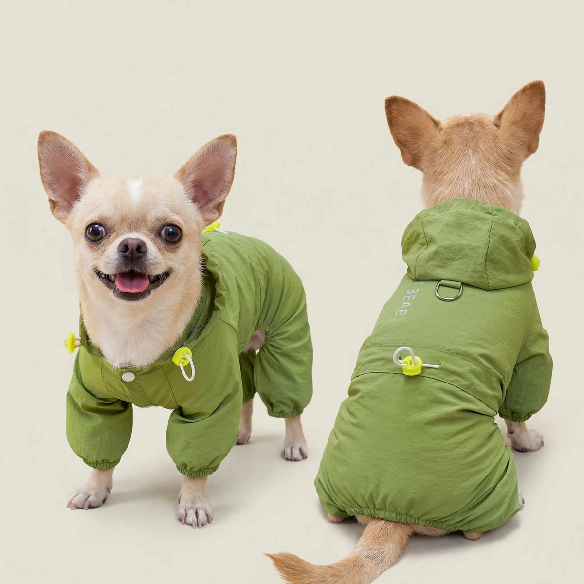 Small Dog Four Legged Windbreaker Jumpsuit - ProPawPet.com