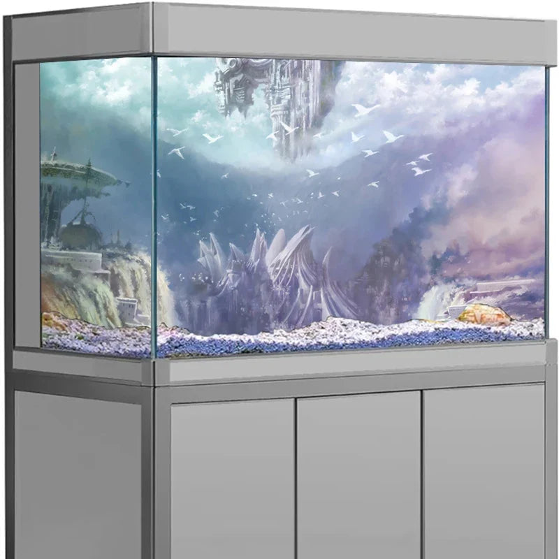 Dreamy Starry Sky 3D Fish Tank Decor - ProPawPet.com