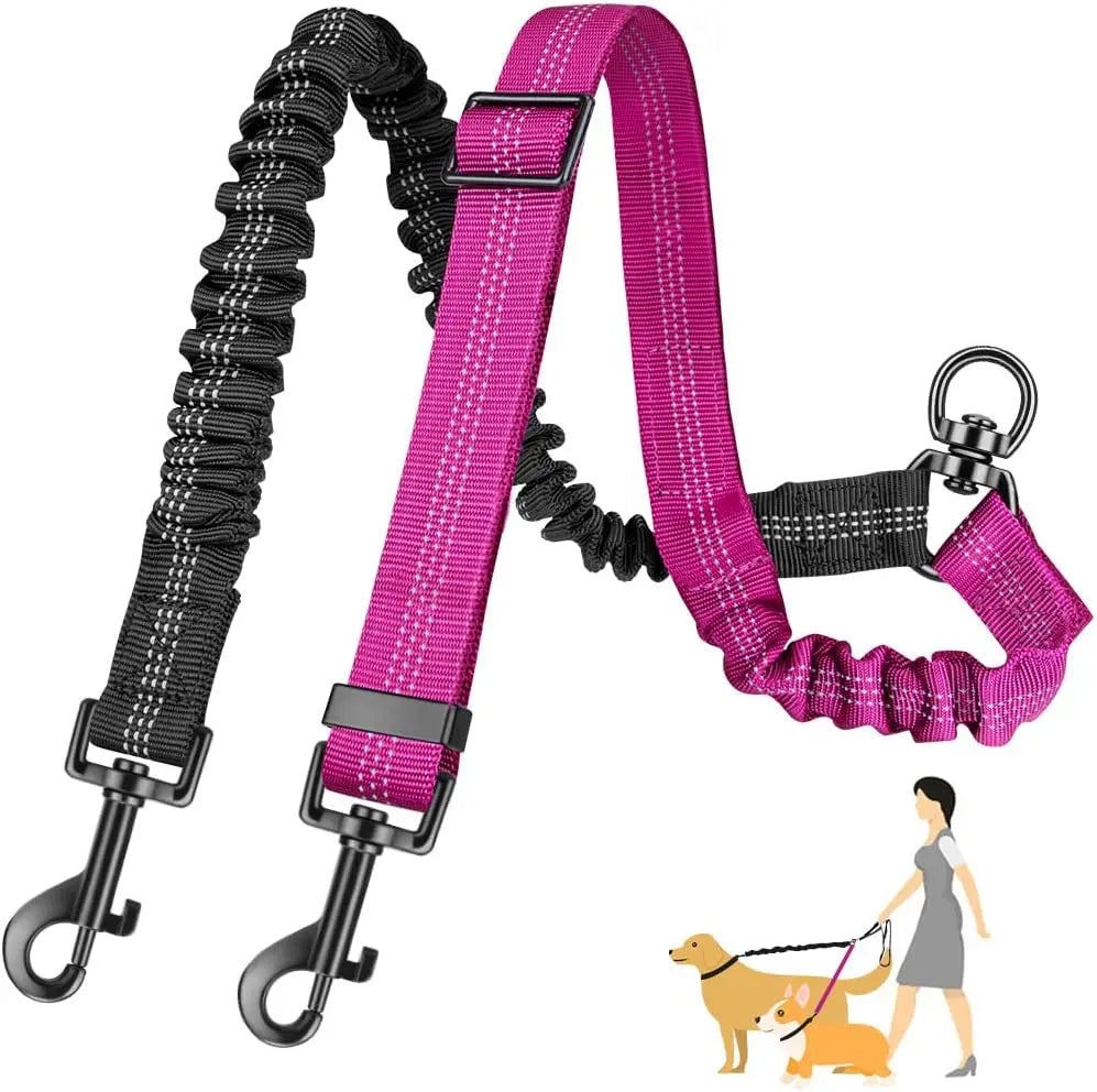 1.6ft Long Dual Dog Leash Attachment - - ProPawPet.com