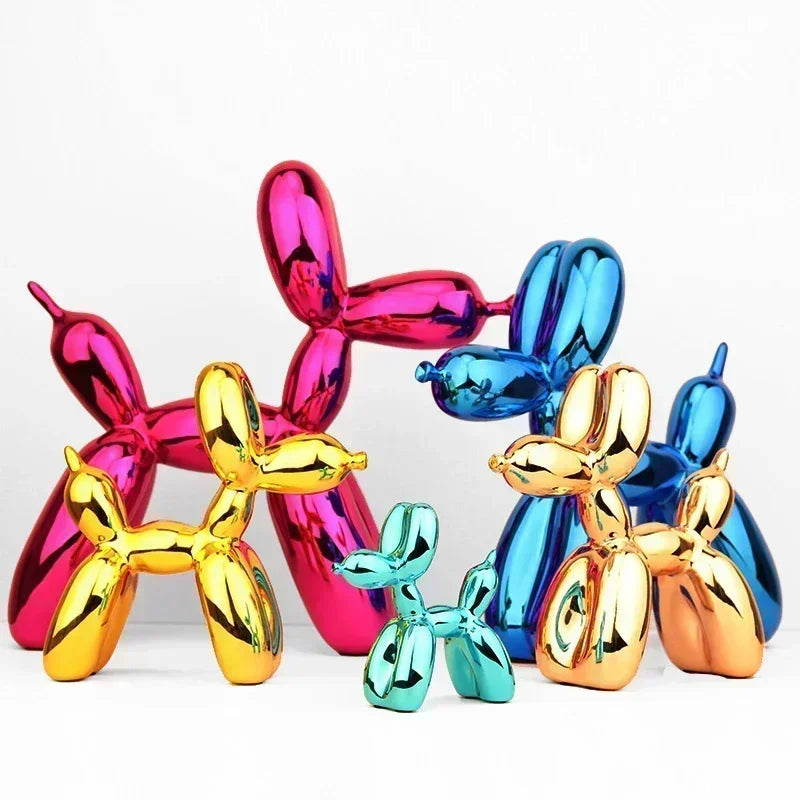 Resin Balloon Dog Sculpture Home Decor Table - ProPawPet.com