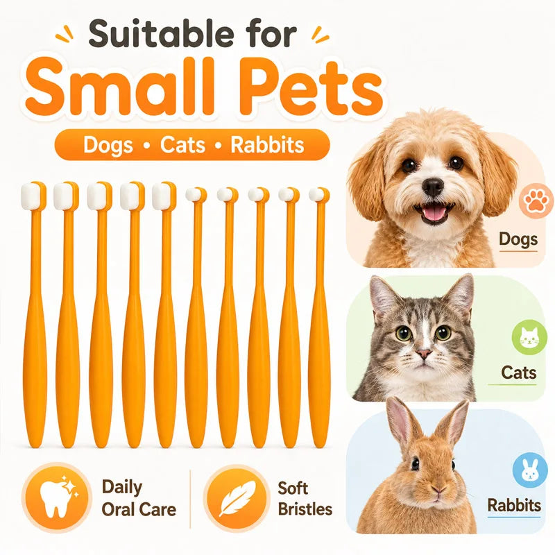 Dogs Toothbrush Dense Hair Toothbrush for - ProPawPet.com