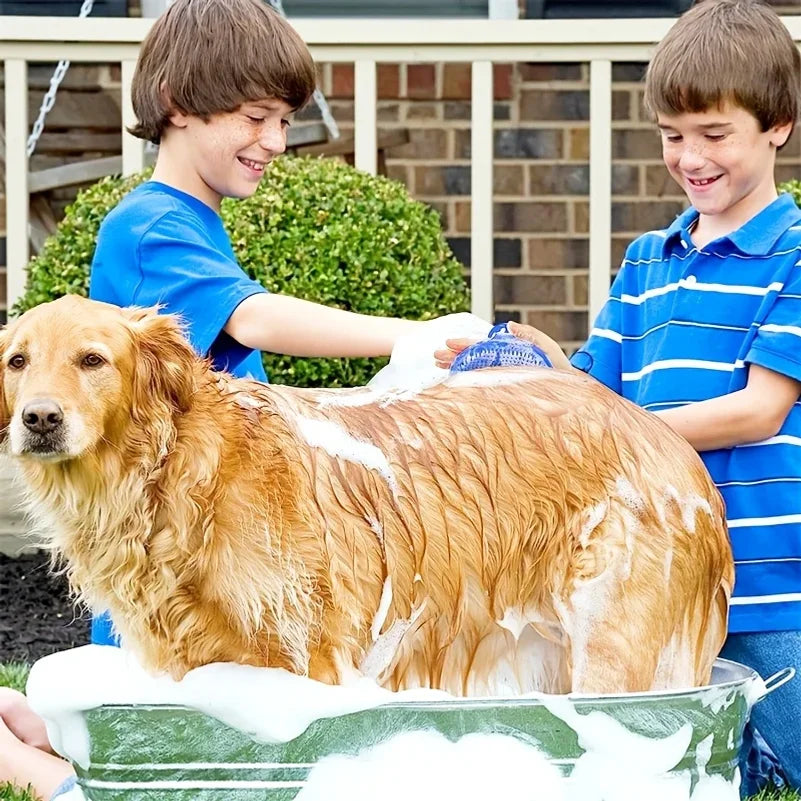 Dog Bath Brush Silicone Pet Massage Brush, - ProPawPet.com