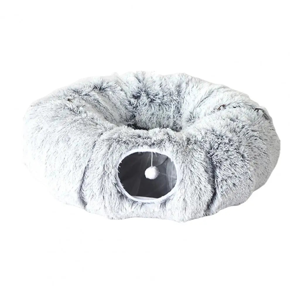 Plush Washable Cat Tunnel – 8 Colors