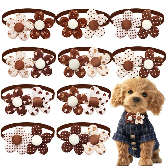 5/10PCS Pet Dog Bowties Fashion Adjustable - ProPawPet.com