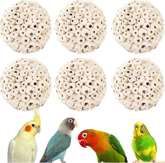 Sola Bird Balls Handmade Natural Wood Bird - ProPawPet.com