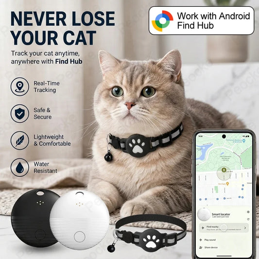 New Anti-Lost Cat Collar for Smart Tag GPS - ProPawPet.com