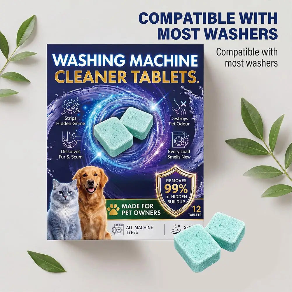 12/36Pcs Washing Ma Cleaner Tablets For Pet - ProPawPet.com