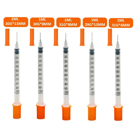 100PCS/Box Multi-Size 1ml Safety Syringe - ProPawPet.com