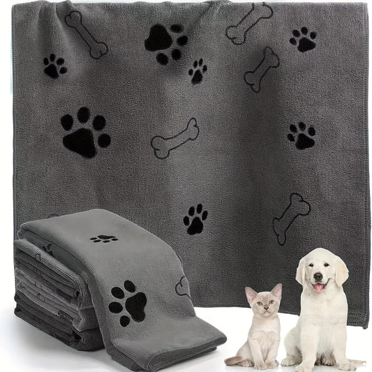 Pet bath towel, quick drying and absorbent, - ProPawPet.com
