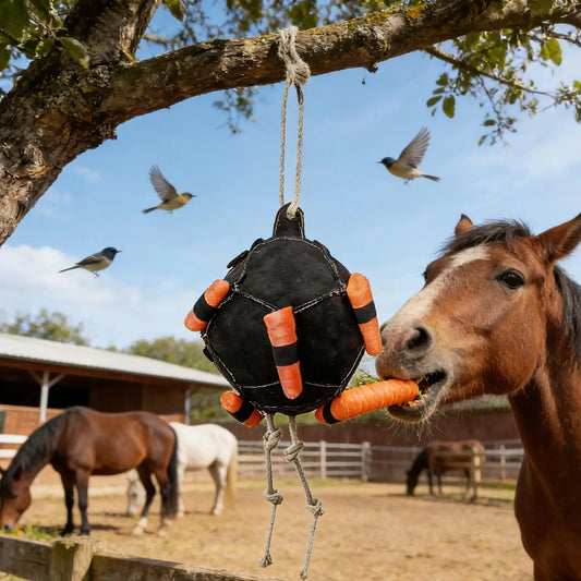 Horse Carrot Feeding Ball Horse Slow Feeder - ProPawPet.com