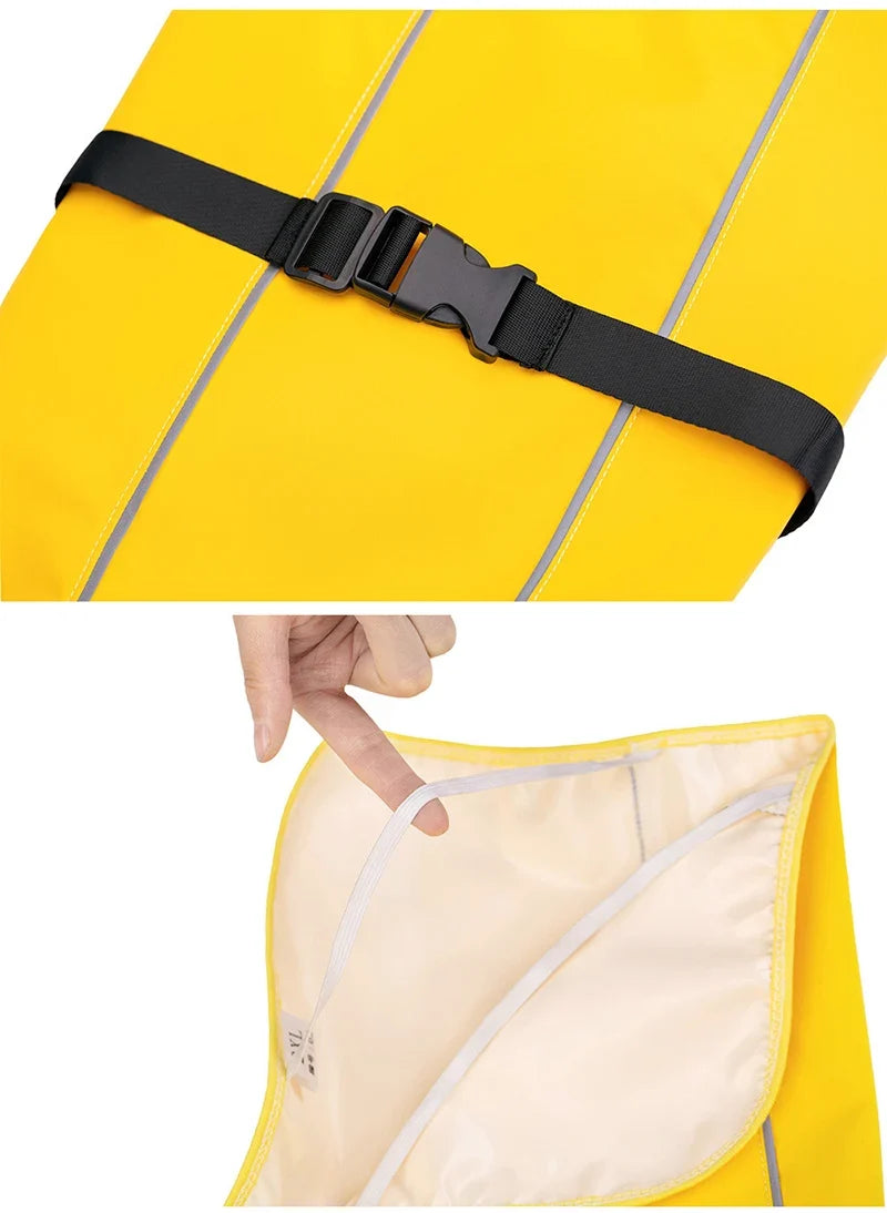 Reflective Dog Raincoat with Adjust Hood Pet - ProPawPet.com