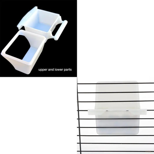 448B Bird Feeder with Perch Plastic Parakeet - ProPawPet.com