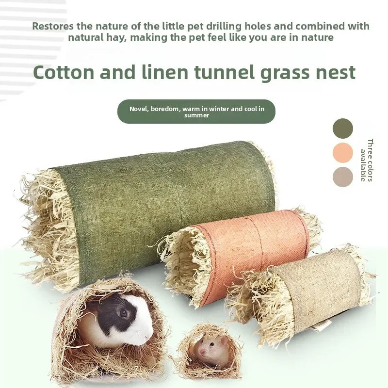 Pet Rabbit Arched Tunnel Toy Guinea Pig - ProPawPet.com