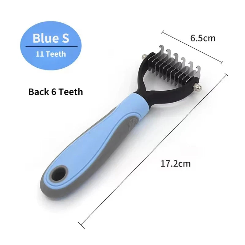 Dog Combs Pet Deshedding Brush Cat Grooming Tool Hair Fur – Dog Supplies