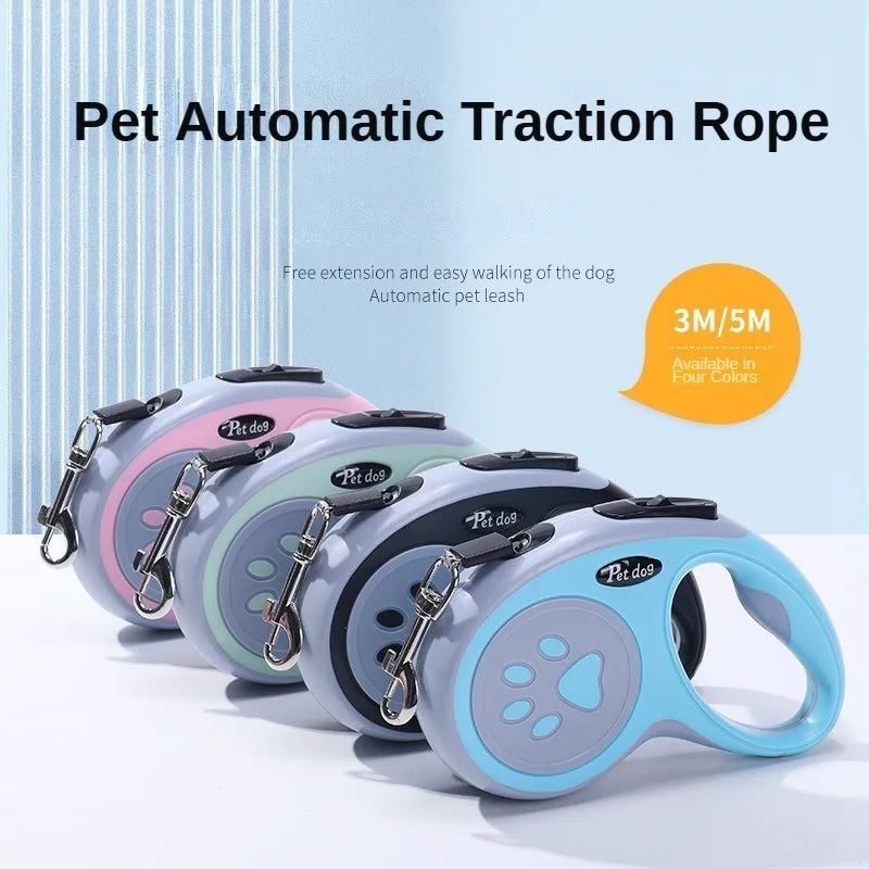 3/5M Automatic Retractable Nylon Dog Leash - ProPawPet.com