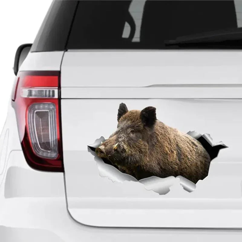 Car Stickers Wild Boar Forest Animal Boar - ProPawPet.com