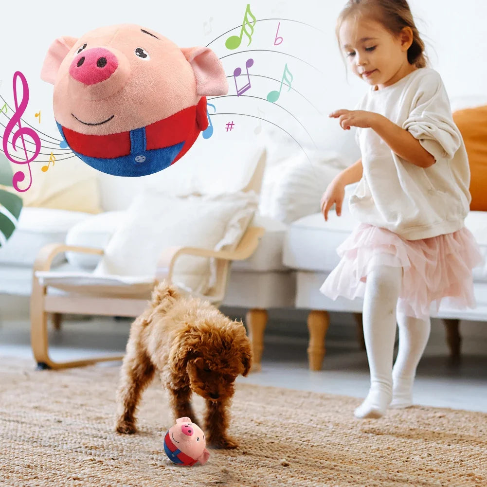 Plush Automatic Bouncing Toys Bite Resistant - ProPawPet.com